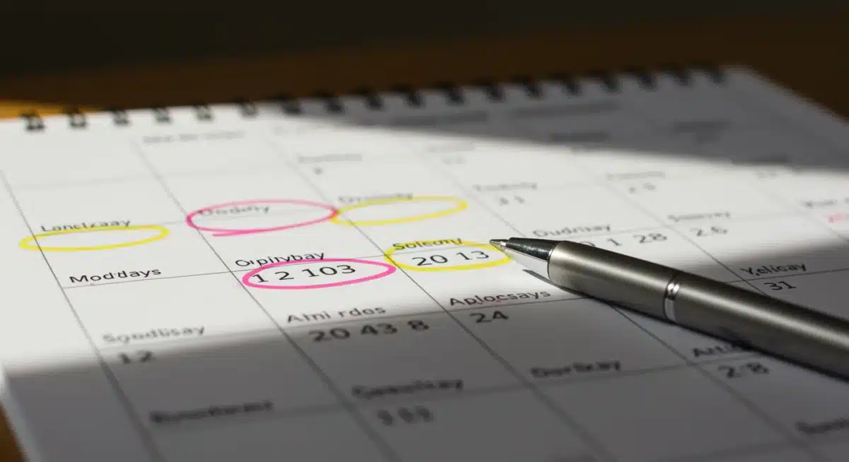 Calendar marking important Federal Student Aid deadlines