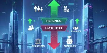 Infographic showing 2026 tax code changes and financial impact on refunds.